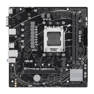 Placa de baza ASUS Prime A520M-K Micro ATX, compatibila AM4, cu M.2 si USB 3.2 - Img 2