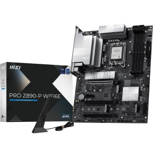 Placa de baza MSI PRO Z890-P WIFI6E, ATX, LGA 1851, DDR5, PCIe 5.0