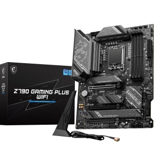 Placa de baza MSI Z790 Gaming Plus WiFi, ATX, PCIe 5.0, DDR5, Wi-Fi 6E