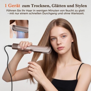 Placa de indreptat parul Airstraight 2in1, 1300W, cu functie de uscare - Img 3
