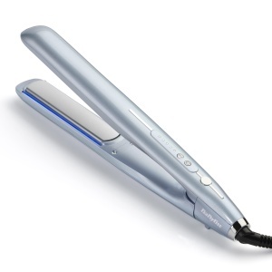 Placa de indreptat parul BaByliss ST573E, 5 temperaturi, tehnologie anti-frizz, albastra