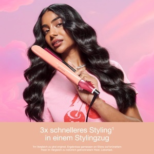 Placa de indreptat parul ghd Chronos, Sunkissed Peach, cu etui de protectie - Img 2