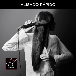 Placa de par Rowenta x KARL LAGERFELD SF411L, 6 temperaturi, negru - Img 3