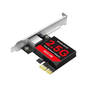 Placa de retea Mercusys MA310E 2,5 Gbps PCIe, Wake-on-LAN, Energy-Efficient Ethernet - Img 1