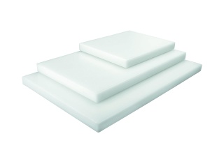 Placa de taiat LACOR 60456 din polietilena, 32.5x32.5 cm, alba - Img 2