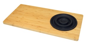 Placa de taiere Jocca 1633N, 58 x 29 cm, Bambus si Silicon - Img 5