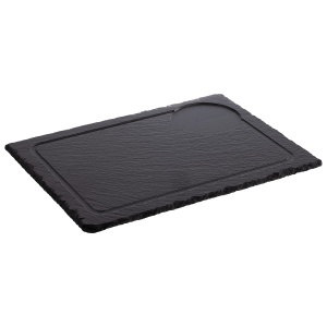 Placa din Naturschiefer APS 947, 33 x 24 cm, cu Saftrille, 9,5 cm