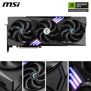 Placa Video MSI GeForce RTX 5070 12G Gaming Trio OC - 12GB GDDR7, PCIe 5, Boost 2610 MHz - Img 2