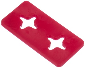 Placi de cauciuc Westmark 30 pentru dezgropat cirese, 3.8 x 2 x 0.2 cm, Negru - Img 2
