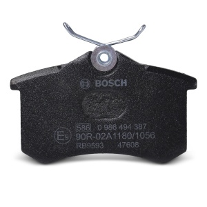Placute de frana Bosch BP1295 pentru spate - ECE-R90, cu tehnologie anti-zgomot, set 4 buc - Img 2