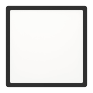 Plafoniera LED EGLO Fueva 5, 28.5 cm, 20W, lumina neutra, negru - Img 2