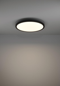 Plafoniera LED inteligenta EGLO Sarsina-Z, 45 cm, negru, lumina reglabila - Img 2