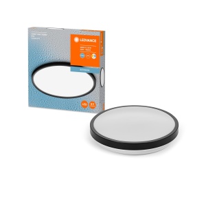 Plafoniera LED LEDVANCE ORBIS DISC, 18W, 2200lm, IP44, Negru