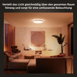 Plafoniera LED Philips Hue White Ambiance Enrave XL 6100 lm Dimabila Control Inteligent - Img 6