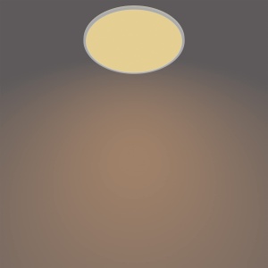 Plafoniera LED Philips SUPERSLIM CL550 36W Alb Dimmabila SceneSwitch - Img 2