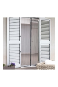 Plasa anti-insecte InnovaGoods, albaneagra, 49.5 x 209 cm, cu magnet