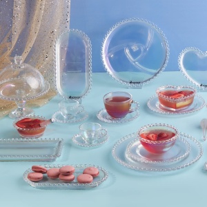 Platou Servire Karaca Rory 27 cm - Sticla, Design Elegant, Spalare Automata - Img 6