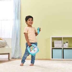 Player muzical portabil VTech Baby cu microfon, 40 melodii, 5 moduri de joc - Img 2