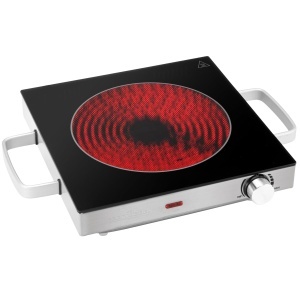 Plita electrica infrarosu ProfiCook PC-EKP 1210, 2000 W, glazura ceramica, reglare temperatura