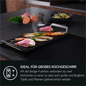 Plita Inductie AEG TI64IB1FXB, 60cm, 9 trepte de putere, functie SenseBoil - Img 6