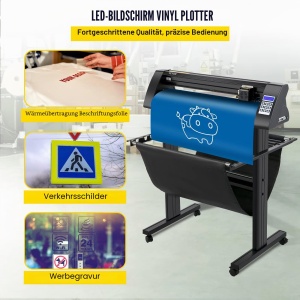Plotter de taiere VEVOR 870 mm, putere 95 W, cu suport si software Signmaster - Img 2