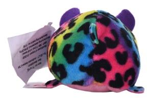 Plusat Glubschis TY 42163 - Leopard Jelly, 10 cm, cu ochi stralucitori - Img 5