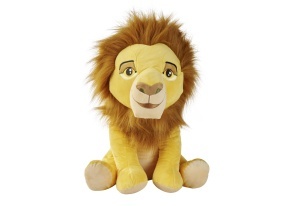 Plush Mufasa Simba 45 cm - Jucarie de plus, 30 ani Regele Leu, moale, pentru copii
