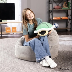 Plush Super Mario Club Mocchi Mocchi, 38 cm, Culoare Verde - Img 2