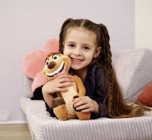 Plush Timon Disney Lion King 25cm, pentru copii, moale si sigur - Img 5