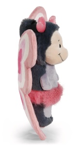 Plush Toy NICI Love Fluture 21cm in Cutie Cadou - roz - Jucarie Moale pentru Copii si Adulti - Img 2