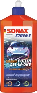 Polish Ceramic SONAX XTREME All-in-One 500 ml - Eliminare zgarieturi, protectie 2 luni