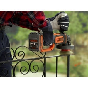 Polizor unghiular BLACKDECKER BCG720N-XJ, 18V, 125mm, cu maner suplimentar - Img 2