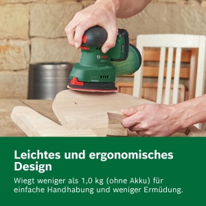 Polizor unghiular cu baterie Bosch UniversalSander 18V-10, 18V - Img 5