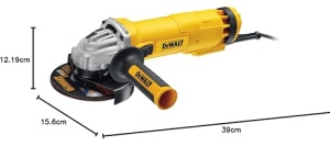 Polizor unghiular DeWalt DWE4237 1400W disc 125mm galben - Img 2