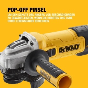 Polizor unghiular DEWALT DWE4257KT, 1500W, 125mm, cu set suprafete beton - Img 7