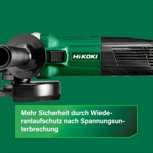 Polizor unghiular HiKOKI G13STAYGZ, 600 W, 125 mm, cu comutator glisant - Img 7