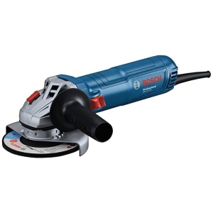 Polizor unghiular profesional Bosch GWS 12-125 disc O 125mm putere 1200 W protectie la repornire incl capac de protectie piulita de prindere maner sup