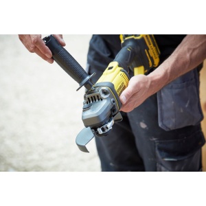 Polizor unghiular Stanley FatMax SFMCG400B, 18V, 125mm, cu maner in 3 pozitii - Img 7