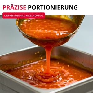 Polonic inox Westmark Schopfkelle Pro 200 ml O 9 cm argintiu - Img 3