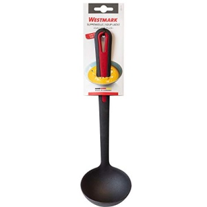 Polonic pentru supa Westmark, rezistent la caldura pana la 270 degC, PPA, lungime: 31,5 cm, Gallant Plus, negru/rosu, 29562275 - Img 11