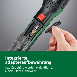 Pompa de aer Bosch PNEO, 10,3 bar, design ergonomic, cu adaptoare - Img 5