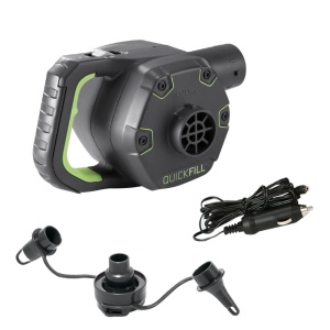 Pompa de aer electrica Intex 66642, 230 V, neagra, cu acumulator