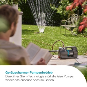Pompa de apa GARDENA Haus- Gartenautomat 5000 SilentComfort, Bluetooth, 36 economie energie - Img 5