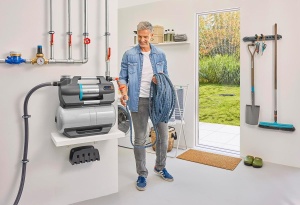 Pompa de apa Gardena Hauswasserwerk 6300 SilentComfort, 25 l, 6300 lh, Bluetooth - Img 3