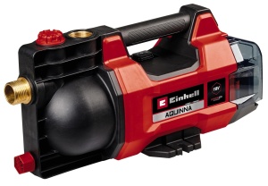 Pompa de gradina cu acumulator Einhell AQUINNA 18/28 Power X-Change (18 V, debit max. 2800 L/h, inaltime de refulare max. 25 m, mod ECO / Boost, protectie impotriva inghetului, protectie la suprasarcina, fara baterie) - Img 1