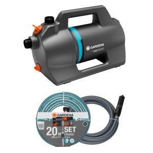 Pompa de gradina Gardena 5000 Silent Set, 5000 lh, 3.7 bar, tehnologie silentioasa