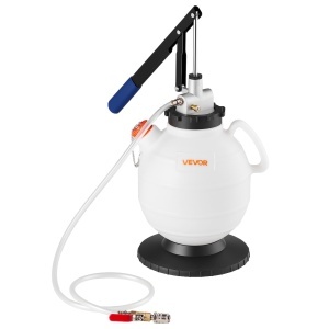 Pompa de ulei VEVOR YS-059A, 7,5 L, manuala, cu 8 adaptoare - Img 9