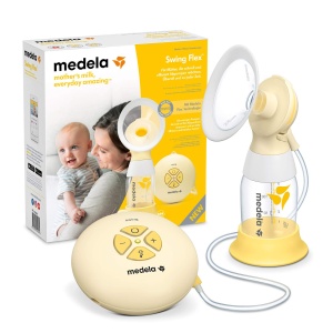 Pompa electrica de san Medela Swing Flex Design compact, PersonalFit Flex, 2 faze
