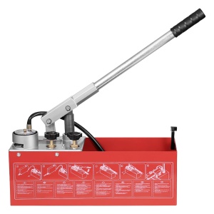 Pompa hidraulica manuala VEVOR RP-25 25 Bar rezervor 10L sistem cu dublu ventil - Img 9