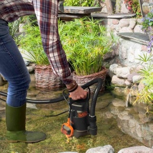 Pompa submersibila BLACKDECKER BXUP750PTE 750W pentru apa curata si murdara - Img 2